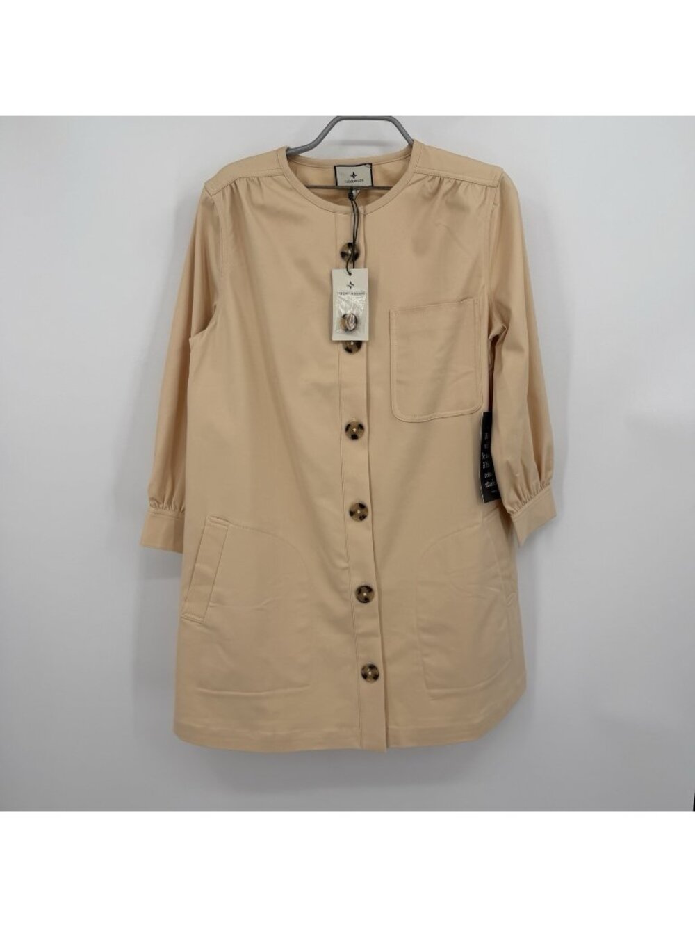 Tuckernuck Stone Blake Dress size S Women's A-Line Shift Long Sleeve Mini Career